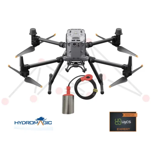 DJI Matrice 350 RTK Bathymetric Survey Package for Deep Waters using Dual Frequency Echosounder